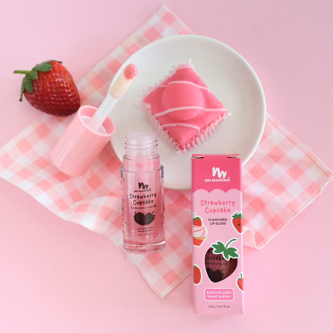 Strawberry Cupcake ~ Natural Lip Gloss