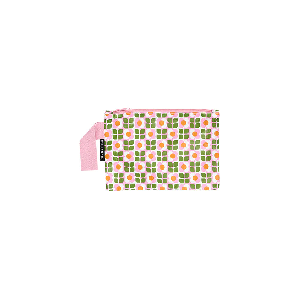 Flower Field ~ Mini Zip Pouch