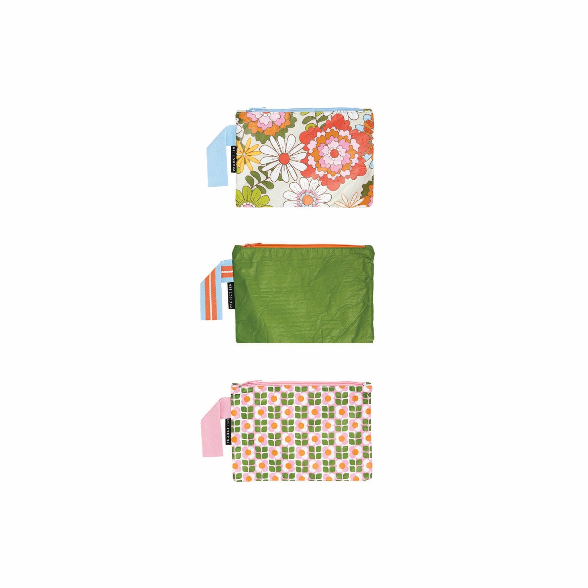 Flower Field ~ Mini Zip Pouch